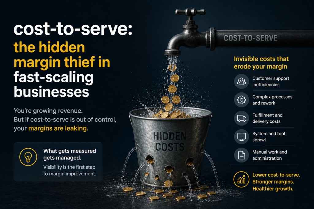 Cost-to-serve: the hidden margin thief in fast-scaling businesses