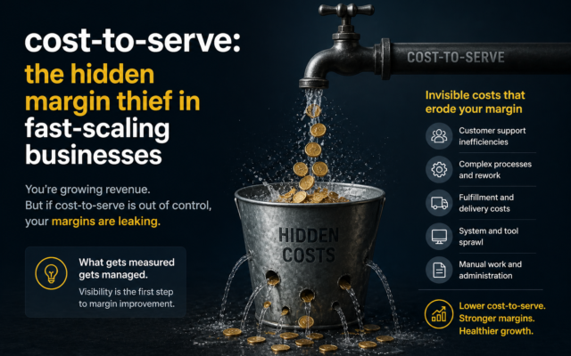 Cost-to-serve: the hidden margin thief in fast-scaling businesses