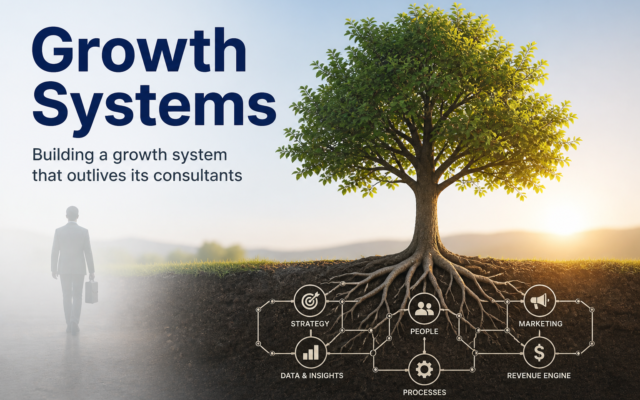 Building a growth system that outlives its consultants