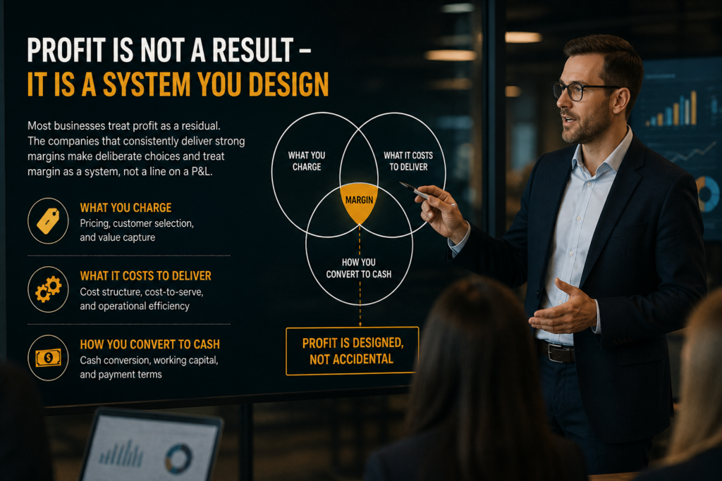 Profit is not a result — it is a system you design